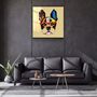 Other wall decoration - ・"Abstract Dog Face"・Glass Wall Art | Artdesigna Glass Printing Wall Arts. - ARTDESIGNA