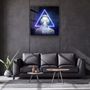 Autres décorations murales - ・"Smoky Face"・Glass Wall Art | Artdesigna Glass Printing Wall Arts. - ARTDESIGNA
