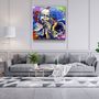 Other wall decoration - ・"Abstract Musician"・Glass Wall Art | Artdesigna Glass Printing Wall Arts. - ARTDESIGNA