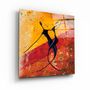 Autres décorations murales - ・"Abstract Dancers"・Glass Wall Art | Artdesigna Glass Printing Wall Arts. - ARTDESIGNA