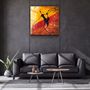 Autres décorations murales - ・"Abstract Dancers"・Glass Wall Art | Artdesigna Glass Printing Wall Arts. - ARTDESIGNA