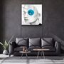 Autres décorations murales - ・"Blue Eye"・Glass Wall Art | Artdesigna Glass Printing Wall Arts. - ARTDESIGNA