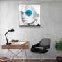 Autres décorations murales - ・"Blue Eye"・Glass Wall Art | Artdesigna Glass Printing Wall Arts. - ARTDESIGNA