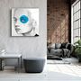 Autres décorations murales - ・"Blue Eye"・Glass Wall Art | Artdesigna Glass Printing Wall Arts. - ARTDESIGNA