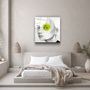 Other wall decoration - ・"Yellow Eye"・Glass Wall Art | Artdesigna Glass Printing Wall Arts. - ARTDESIGNA