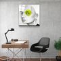 Other wall decoration - ・"Yellow Eye"・Glass Wall Art | Artdesigna Glass Printing Wall Arts. - ARTDESIGNA