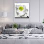 Other wall decoration - ・"Yellow Eye"・Glass Wall Art | Artdesigna Glass Printing Wall Arts. - ARTDESIGNA