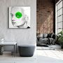 Other wall decoration - ・"Green Eye"・Glass Wall Art | Artdesigna Glass Printing Wall Arts. - ARTDESIGNA
