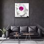 Autres décorations murales - ・"Abstract Colors Woman Portrait"・Glass Wall Art | Artdesigna Glass Printing Wall Arts. - ARTDESIGNA