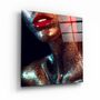Other wall decoration - ・"Silvery Make Up"・Glass Wall Art | Artdesigna Glass Printing Wall Arts. - ARTDESIGNA