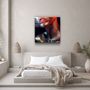 Other wall decoration - ・"Silvery Make Up"・Glass Wall Art | Artdesigna Glass Printing Wall Arts. - ARTDESIGNA