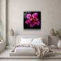 Other wall decoration - ・"Abstract Purple Flower"・Glass Wall Art | Artdesigna Glass Printing Wall Arts. - ARTDESIGNA