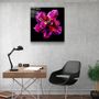 Other wall decoration - ・"Abstract Purple Flower"・Glass Wall Art | Artdesigna Glass Printing Wall Arts. - ARTDESIGNA