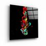 Autres décorations murales - ・"Abstract Colorful Paint"・Glass Wall Art | Artdesigna Glass Printing Wall Arts. - ARTDESIGNA