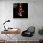 Autres décorations murales - ・"Abstract Colorful Paint"・Glass Wall Art | Artdesigna Glass Printing Wall Arts. - ARTDESIGNA