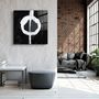 Autres décorations murales - ・"Abstract Shape"・Glass Wall Art | Artdesigna Glass Printing Wall Arts. - ARTDESIGNA