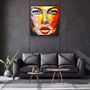 Other wall decoration - ・"Abstract Woman Portrait"・Glass Wall Art | Artdesigna Glass Printing Wall Arts. - ARTDESIGNA