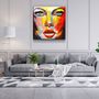 Other wall decoration - ・"Abstract Woman Portrait"・Glass Wall Art | Artdesigna Glass Printing Wall Arts. - ARTDESIGNA