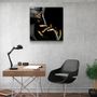 Other wall decoration - ・"Abstract Makeup Artist - Hush"・Glass Wall Art | Artdesigna Glass Printing Wall Arts. - ARTDESIGNA