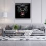 Other wall decoration - ・"Wild Panther"・Glass Wall Art | Artdesigna Glass Printing Wall Arts. - ARTDESIGNA