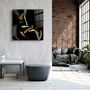 Other wall decoration - ・"Abstract Makeup Artist - Hush"・Glass Wall Art | Artdesigna Glass Printing Wall Arts. - ARTDESIGNA