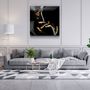 Other wall decoration - ・"Abstract Makeup Artist - Hush"・Glass Wall Art | Artdesigna Glass Printing Wall Arts. - ARTDESIGNA