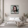 Other wall decoration - ・"Abstract Woman Oil Painting"・Glass Wall Art | Artdesigna Glass Printing Wall Arts. - ARTDESIGNA