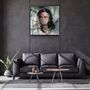 Other wall decoration - ・"Abstract Woman Oil Painting"・Glass Wall Art | Artdesigna Glass Printing Wall Arts. - ARTDESIGNA
