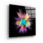 Other wall decoration - ・"Colorful Explosion"・Glass Wall Art | Artdesigna Glass Printing Wall Arts. - ARTDESIGNA
