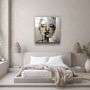 Other wall decoration - ・"Abstract Woman Portrait V3"・Glass Wall Art | Artdesigna Glass Printing Wall Arts. - ARTDESIGNA