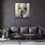 Other wall decoration - ・"Abstract Woman Portrait V3"・Glass Wall Art | Artdesigna Glass Printing Wall Arts. - ARTDESIGNA