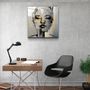 Other wall decoration - ・"Abstract Woman Portrait V3"・Glass Wall Art | Artdesigna Glass Printing Wall Arts. - ARTDESIGNA
