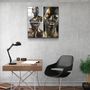 Autres décorations murales - ・"Abstract Makeup Artist - Hush V2"・Glass Wall Art | Artdesigna Glass Printing Wall Arts. - ARTDESIGNA
