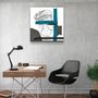 Other wall decoration - ・"Abstract Woman Portrait Painting"・Glass Wall Art | Artdesigna Glass Printing Wall Arts. - ARTDESIGNA
