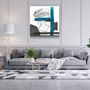 Other wall decoration - ・"Abstract Woman Portrait Painting"・Glass Wall Art | Artdesigna Glass Printing Wall Arts. - ARTDESIGNA
