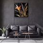 Other wall decoration - ・"Orange Flowers"・Glass Wall Art | Artdesigna Glass Printing Wall Arts. - ARTDESIGNA