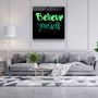 Other wall decoration - ・"Believe Yourself"・Glass Wall Art | Artdesigna Glass Printing Wall Arts. - ARTDESIGNA