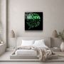 Other wall decoration - ・"Always Believe in the Impossible-Green"・Glass Wall Art | Artdesigna Glass Printing Wall Arts. - ARTDESIGNA