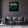 Other wall decoration - ・"Always Believe in the Impossible-Green"・Glass Wall Art | Artdesigna Glass Printing Wall Arts. - ARTDESIGNA