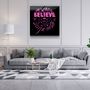 Autres décorations murales - ・"Always Believe in the Impossible-Pink"・Glass Wall Art | Artdesigna Glass Printing Wall Arts. - ARTDESIGNA