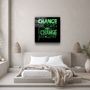 Autres décorations murales - ・"Change Your World - Green"・Glass Wall Art | Artdesigna Glass Printing Wall Arts. - ARTDESIGNA