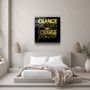 Autres décorations murales - ・"Change Your World - Yellow"・Glass Wall Art | Artdesigna Glass Printing Wall Arts. - ARTDESIGNA