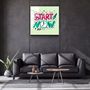 Autres décorations murales - ・"Start Now"・Glass Wall Art | Artdesigna Glass Printing Wall Arts. - ARTDESIGNA
