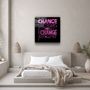 Other wall decoration - ・"Change Your World - Pink"・Glass Wall Art | Artdesigna Glass Printing Wall Arts. - ARTDESIGNA