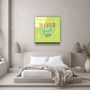 Autres décorations murales - ・"Never Give Up"・Glass Wall Art | Artdesigna Glass Printing Wall Arts. - ARTDESIGNA
