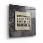 Other wall decoration - ・"Big Results"・Glass Wall Art | Artdesigna Glass Printing Wall Arts. - ARTDESIGNA
