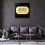 Autres décorations murales - ・"Never Give Up2"・Glass Wall Art | Artdesigna Glass Printing Wall Arts. - ARTDESIGNA
