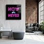 Other wall decoration - ・"Now or Never"・Glass Wall Art | Artdesigna Glass Printing Wall Arts. - ARTDESIGNA