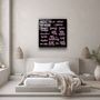 Autres décorations murales - ・"Words and Words"・Glass Wall Art | Artdesigna Glass Printing Wall Arts. - ARTDESIGNA