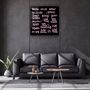 Autres décorations murales - ・"Words and Words"・Glass Wall Art | Artdesigna Glass Printing Wall Arts. - ARTDESIGNA